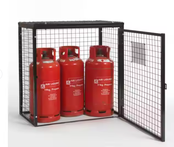 Gas Cylinder Locker Cage Customizable Factory-Designed Fencing Trellis & Gates